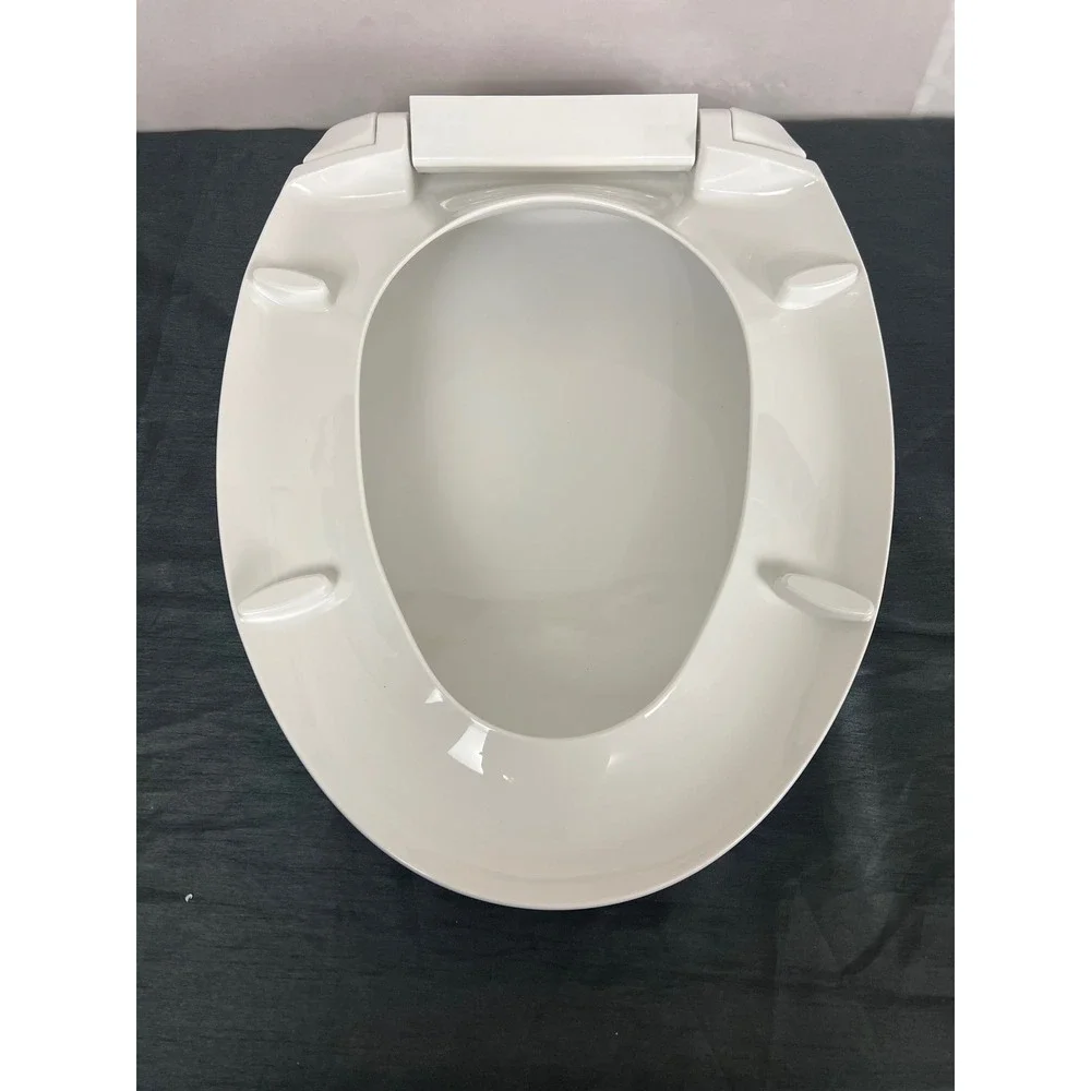 Hygie Rinse SS114‎ SoftClose Elongated Toilet Seat Cotton White TOTO Compatible